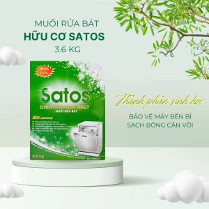 Muối rửa bát hữu cơ Satos