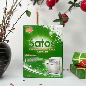 Muối rửa bát hữu cơ Satos 1,5kg