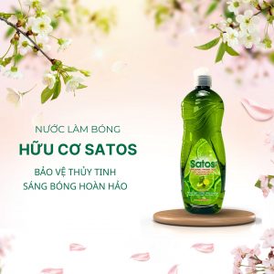 Nước làm bóng hữu cơ Satos 500ml