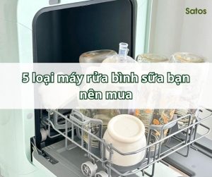 5 loại máy rửa bình sữa bạn nên mua