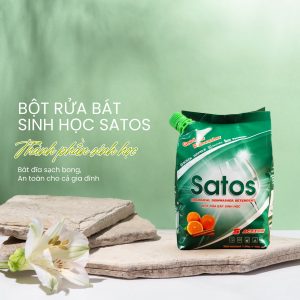 Bột rửa bát hữu cơ Satos