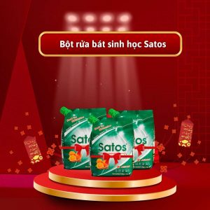 Bột rửa bát sinh học Satos