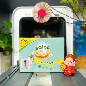 Bột rửa bình sữa hữu cơ Satos