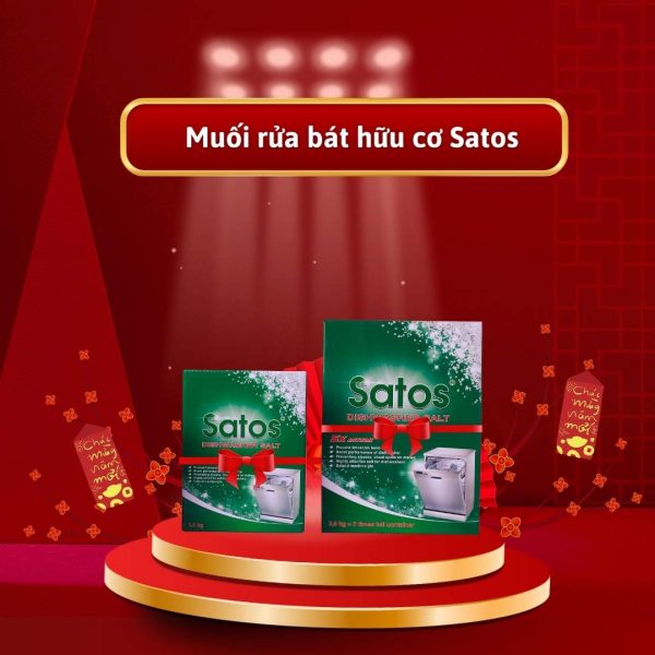 Muối rửa bát hữu cơ Satos