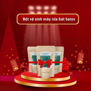 Bột vệ sinh máy rửa bát Satos