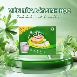 Viên rửa bát hữu cơ Satos