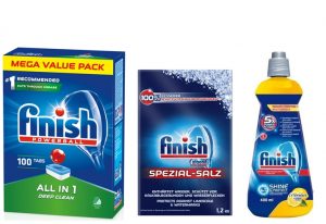 Chất tẩy rửa máy rửa bát Finish - sản phẩm lâu đời được người tiêu dùng tin chọn