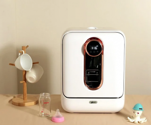 Máy rửa bình sữa giúp tiệt trùng, loại sạch vi khuẩn