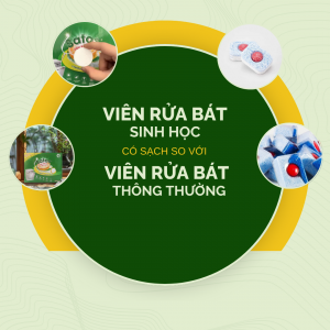 Viên rửa bát sinh học