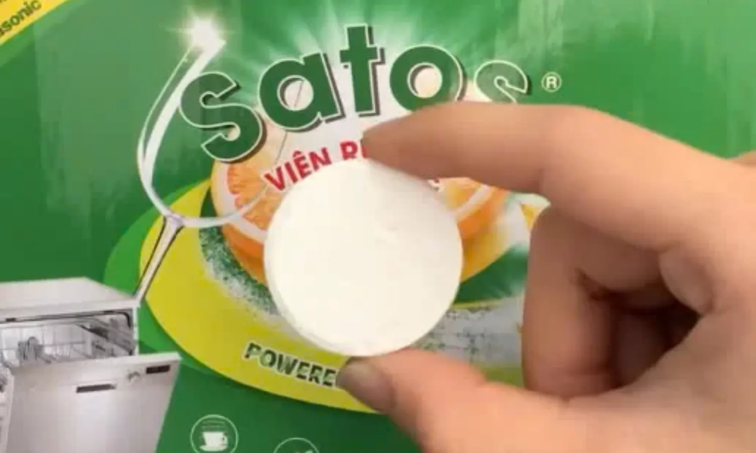 viên rửa bát hữu cơ satos