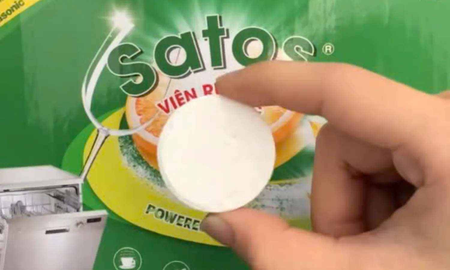 Viên rửa bát hữu cơ satos