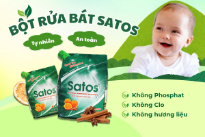 Bột rửa bát an toàn cho trẻ em