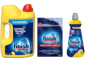 bột rửa bát Finish sư dụng cho máy rửa bát Nhật