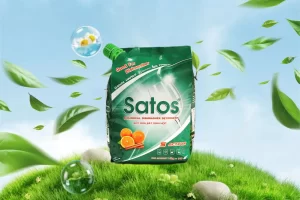 Bột rửa bát Satos