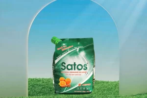 bột rửa bát hữu cơ satos