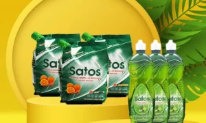 Bột rửa bát Satos dùng cho máy rửa bát của Nhật Bản