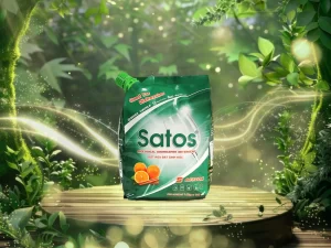 Bột rửa bát Satos dùng cho máy rửa bát Nhật Bản