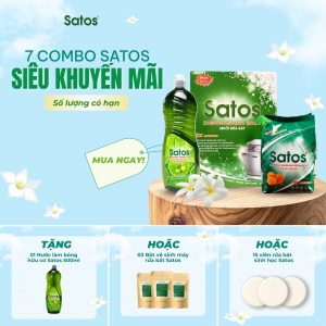 Combo siêu khuyến mại Satos