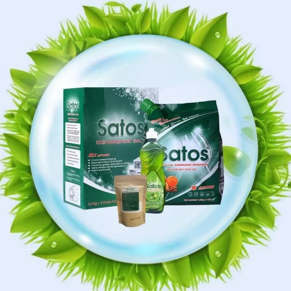 Bột rửa bát Satos