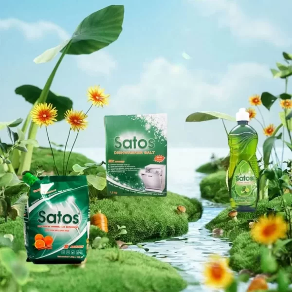 Combo sản phẩm rửa bát sinh học Satos