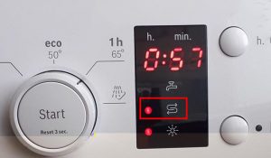 đèn báo hết muối sáng