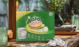 Viên rửa bát Satos 40 viên tiết kiệm chi phí