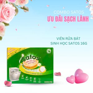 Viên rửa bát sinh học Satos