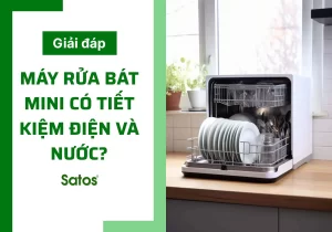 máy rửa bát mini có tiết kiệm điện và nước