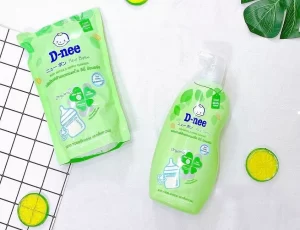 nước rửa bình sữa dnee