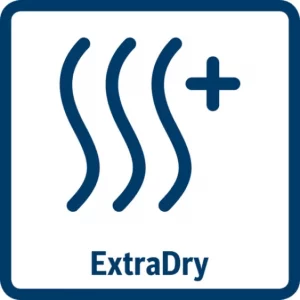 kí hiệu rửa extra dry trên máy rửa bát