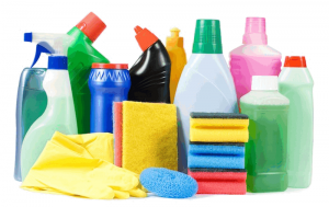 viên rửa bát chứa hóa chất