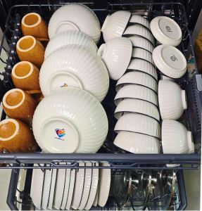 Cách xếp bát vào máy rửa bát tối ưu nhất