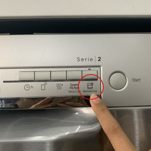 Chế độ machine care của máy rửa bát