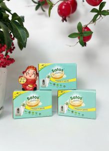 Bột rửa bình sữa sinh học Satos