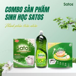 Combo chất tẩy rửa sinh học cho máy rửa bát