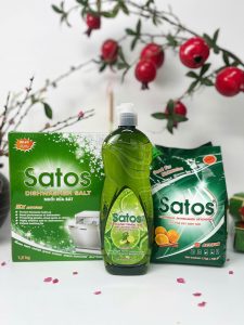 Combo bột, muối và nước làm bóng