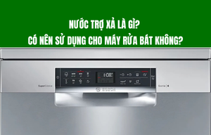 Nước trợ xả máy rửa bát
