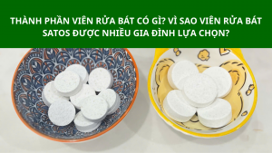 Thành phần viên rửa bát