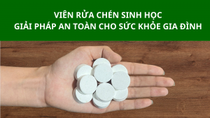 Viên rửa chén sinh học
